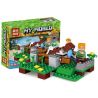YILE 838A 839A 840A 841A non  4 TRONG 1 bộ đồ chơi xếp lắp ráp ghép mô hình Minecraft MY WORLD Game Xây Dựng 600 khối