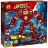 LELE 34041 non  NGƯỜI SẮT MK44 bộ đồ chơi xếp lắp ráp ghép mô hình Super Heroes HEROES GATHERING Siêu Nhân Anh Hùng 776 khối
