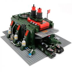 Kazi KY81008 81008 non  NHÀ MÁY SẢN XUẤT VŨ KHÍ bộ đồ chơi xếp lắp ráp ghép mô hình Red Alert 3 RED ALERT 3 WAR FACTORY Báo Động Đỏ 3 794 khối