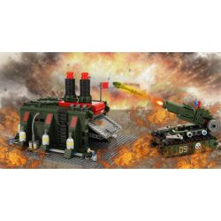 Kazi KY81008 81008 non  NHÀ MÁY SẢN XUẤT VŨ KHÍ bộ đồ chơi xếp lắp ráp ghép mô hình Red Alert 3 RED ALERT 3 WAR FACTORY Báo Động Đỏ 3 794 khối