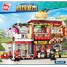 Enlighten 1137 Qman 1137 non  NHÀ HÀNG TRUNG QUỐC bộ đồ chơi xếp lắp ráp ghép mô hình Colorful City COLORFULCITY Thành Phố Sắc Màu 796 khối