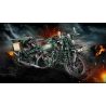 DOUBLEE CADA C51022 51022 non  XE MÁY QUÂN SỰ HARLEY bộ đồ chơi xếp lắp ráp ghép mô hình  WORLD WAR II MOTORCYCLE Kỹ Thuật Công Nghệ Cao Mô Hình Phương Tiện 550 khối