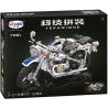 Winner 7061 non  XE MÁY 3 BÁNH tỷ lệ 1:8 bộ đồ chơi xếp lắp ráp ghép mô hình  THE THREE-WHEELED MOTORCYCLE Kỹ Thuật Công Nghệ Cao Mô Hình Phương Tiện 550 khối
