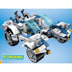 SEMBO SD9676 9676 non  XE TƯƠNG LAI CỦA CẢNH SÁT bộ đồ chơi xếp lắp ráp ghép mô hình City FUTURE POLICE Thành Phố 543 khối