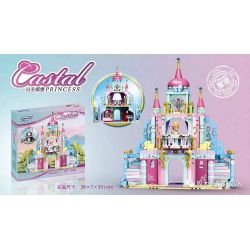 XINGBAO XB-12019 12019 XB12019 non  LÂU ĐÀI CỦA CÔNG CHÚA bộ đồ chơi xếp lắp ráp ghép mô hình Castal Princess CASTAL PEINCESS PEINCESS CASTLE Công Chúa Castal 540 khối