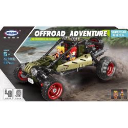 XINGBAO XB-03033 03033 XB03033 non  SIÊU XE OFFROAD bộ đồ chơi xếp lắp ráp ghép mô hình Offroad Adventure SUPER OFFROAD ADVENTURE Đua Địa Hình 537 khối