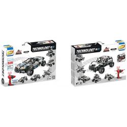 SDL 2017A-9 20179 Xếp hình kiểu   10 In 1 Multi Models Remote Control Commander Racing Car Xe đua 10 Hình Dạng 528 khối điều khiển từ xa