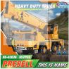 XINGBAO XB-03036 03036 XB03036 non  MÁY CẨU HẠNG NẶNG bộ đồ chơi xếp lắp ráp ghép mô hình Heavy Duty Truck HEAVY DUTY TRUCK CRANE MACHINERY Xe Máy Hạng Nặng 657 khối
