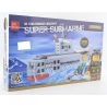 JIE STAR 31001 Xếp hình kiểu  MILITARY ARMY Super Submarine Siêu Tàu Ngầm 459 khối
