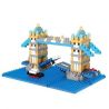 WISE HAWK 2328 Xếp hình kiểu Nanoblock ARCHITECTURE London Tower Bridge Cầu Tháp Luân Đôn 462 khối