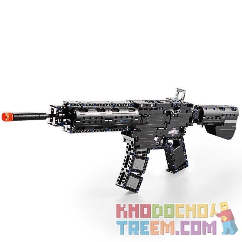 CADA C81005 81005 non  SÚNG TRƯỜNG TẤN CÔNG bộ đồ chơi xếp lắp ráp ghép mô hình  M4A1 Kỹ Thuật Công Nghệ Cao Mô Hình Phương Tiện 621 khối