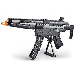 CADA C81006 81006 non  SÚNG TIỂU LIÊN HECKLER & KOCH MP5 bộ đồ chơi xếp lắp ráp ghép mô hình  Kỹ Thuật Công Nghệ Cao Mô Hình Phương Tiện 617 khối