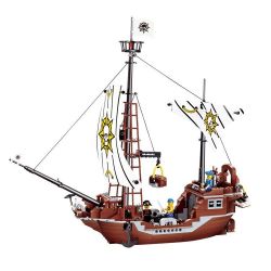 JIE STAR 30008 Xếp hình kiểu  PIRATES OF THE CARIBBEAN Revenge Ship Thuyền Báo Thù 426 khối