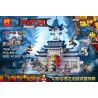 LELE 31095 non  THẦN MIẾU BẤT KHẢ CHIẾN BẠI bộ đồ chơi xếp lắp ráp ghép mô hình The  Ninjago Movie THE LELE NINJA MOVIE Ninja Lốc Xoáy 569 khối