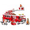 WANGE 33021N Xếp hình kiểu  CITY Firefighters Đội Lính Cứu Hỏa 567 khối