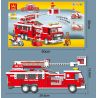 WANGE 33021N Xếp hình kiểu  CITY Firefighters Đội Lính Cứu Hỏa 567 khối