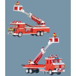 WANGE 33021N Xếp hình kiểu  CITY Firefighters Đội Lính Cứu Hỏa 567 khối