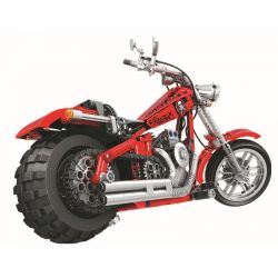 Winner 7046 non  XE MÁY CRUSING TỶ LỆ 1:6 MÀU ĐỎ tỷ lệ 1:6 bộ đồ chơi xếp lắp ráp ghép mô hình  THE CRUISING MOTORCYCLE Kỹ Thuật Công Nghệ Cao Mô Hình Phương Tiện 568 khối