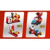 PanlosBrick 633009 Panlos Brick 633009 non  XE CHỮA CHÁY KHỔNG LỒ ĐƯỢC KẾT HỢP TỪ MÁY BAY VÀ Ô TÔ NHỎ bộ đồ chơi xếp lắp ráp ghép mô hình City CITY FIRE BRIGADE Thành Phố 557 khối
