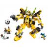 Enlighten 3005 Qman 3005 non  BUMBLEBEE ĐÁ BÓNG bộ đồ chơi xếp lắp ráp ghép mô hình Transformers SUPER SOCCER Robot Đại Chiến Người Máy Biến Hình 557 khối