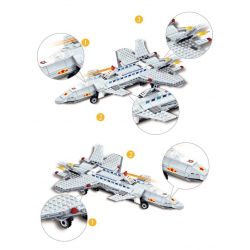 JIE STAR 29015 Xếp hình kiểu  MILITARY ARMY J-20 Stealth Fighter Máy Bay Tiêm Kích Tàng Hình J-20 449 khối