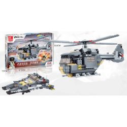 JIE STAR 29026 Xếp hình kiểu  MILITARY ARMY Rescue Helicopter Trực Thăng Cứu Hộ 551 khối