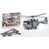 JIE STAR 29026 Xếp hình kiểu  MILITARY ARMY Rescue Helicopter Trực Thăng Cứu Hộ 551 khối