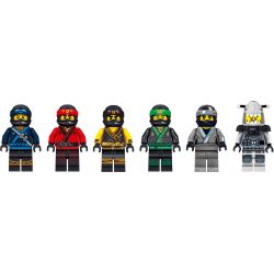 LELE 31094 non  SIÊU MÁY BAY CHIẾN ĐẤU CỦA NINJA bộ đồ chơi xếp lắp ráp ghép mô hình The  Ninjago Movie Ninja Lốc Xoáy 555 khối