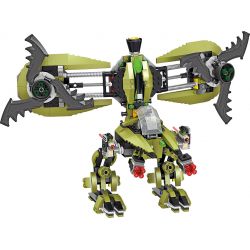 LELE 31094 non  SIÊU MÁY BAY CHIẾN ĐẤU CỦA NINJA bộ đồ chơi xếp lắp ráp ghép mô hình The  Ninjago Movie Ninja Lốc Xoáy 555 khối