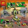 LELE 31094 non  SIÊU MÁY BAY CHIẾN ĐẤU CỦA NINJA bộ đồ chơi xếp lắp ráp ghép mô hình The  Ninjago Movie Ninja Lốc Xoáy 555 khối