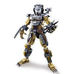 SLUBAN M38-B0720A B0720A 0720A M38B0720A 38-B0720A non  NGƯỜI NGOÀI HÀNH TINH bộ đồ chơi xếp lắp ráp ghép mô hình Alien Vs. Predator Cuộc Chiến Dưới Tháp Cổ 556 khối