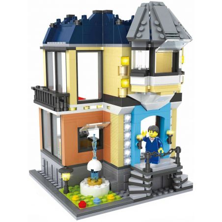 HSANHE 6702 Xếp hình kiểu  MODULAR BUILDINGS Opera House Nhà Hát Opera 504 khối