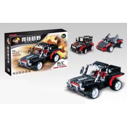 QIZHILE 6510 Xếp hình kiểu   3 In 1 Remote Control Vehicles Xe địa Hình 3 Trong 1 điều Khiển Từ Xa 503 khối điều khiển từ xa