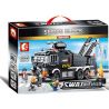 SEMBO 102408 non  ĐỘI ĐẶC NHIỆM BLACK HAWK bộ đồ chơi xếp lắp ráp ghép mô hình Swat Special Force 503 khối