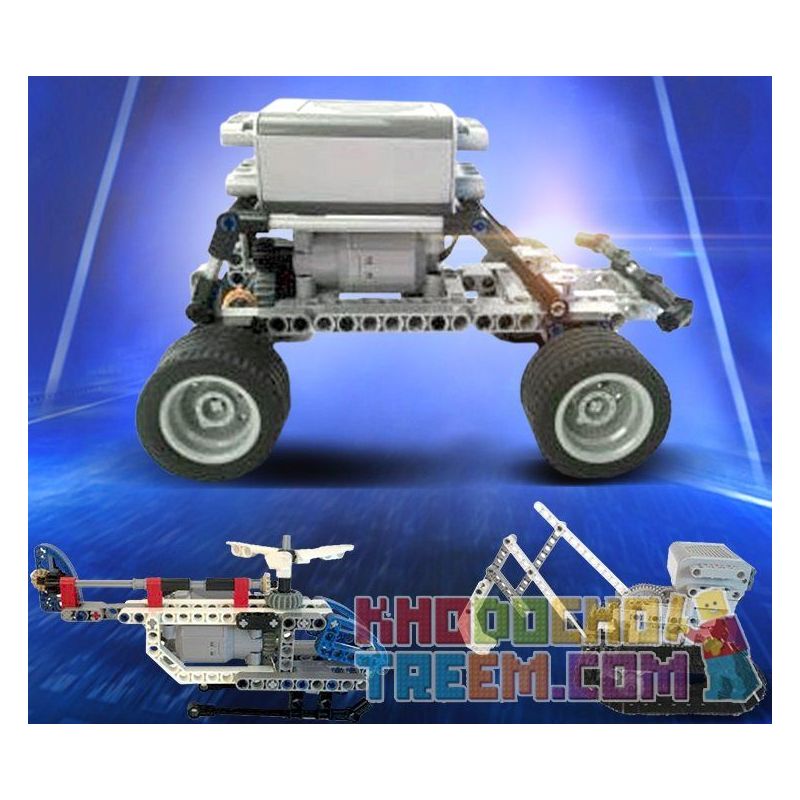 Kazi KJ30095 30095 Xếp hình kiểu  MINDSTORMS KS1 động Cơ Pin 548 khối có động cơ pin