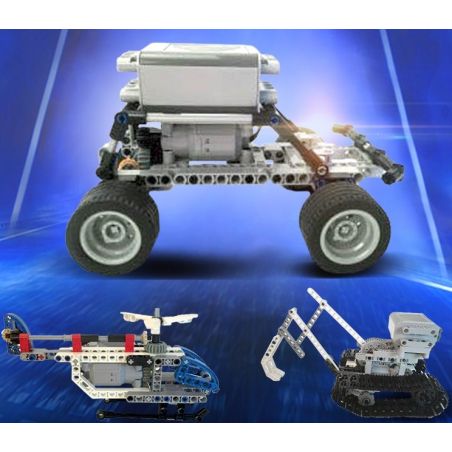 Kazi KJ30095 30095 Xếp hình kiểu  MINDSTORMS KS1 động Cơ Pin 548 khối có động cơ pin