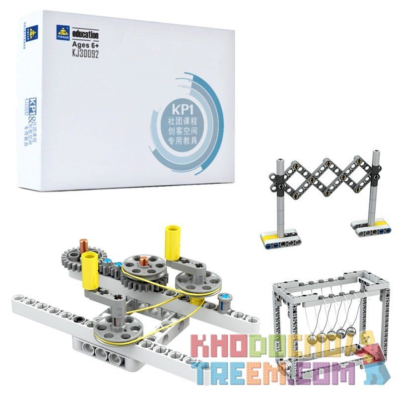 Kazi KJ30092 30092 non  LÀM QUEN CƠ CẤU TRUYỀN ĐỘNG bộ đồ chơi xếp lắp ráp ghép mô hình  KP1 Kỹ Thuật Công Nghệ Cao Mô Hình Phương Tiện