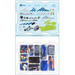 Kazi KJ30020 30020 non  ĐỘNG CƠ PIN bộ đồ chơi xếp lắp ráp ghép mô hình  EP1 Kỹ Thuật Công Nghệ Cao Mô Hình Phương Tiện 800 khối