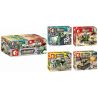 SEMBO WEKKI VIGGI 12668 12669 12670 12671 non  CẢNH XE TĂNG CHIẾN TRANH TIỀN TUYẾN 4 LOẠI bộ đồ chơi xếp lắp ráp ghép mô hình Military Army FRONT OF THE WAR Quân Sự Bộ Đội 517 khối