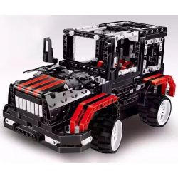 QIZHILE 6508 Xếp hình kiểu   Remote Control All Terrains Vehicle Xe địa Hình điều Khiển Từ Xa 503 khối điều khiển từ xa