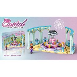 XINGBAO XB-12023 12023 XB12023 non  ĐÀI PHUN NƯỚC HOÀNG CUNG bộ đồ chơi xếp lắp ráp ghép mô hình Castal Princess CASTAL PEINCESS ROYAL FOUNTAIN Công Chúa Castal 42 khối