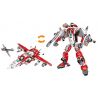 Enlighten 3304 Qman 3304 non  NGƯỜI MÁY BIẾN HÌNH PHI THUYỀN bộ đồ chơi xếp lắp ráp ghép mô hình Transformers BLAST RANGER Robot Đại Chiến Người Máy Biến Hình 747 khối