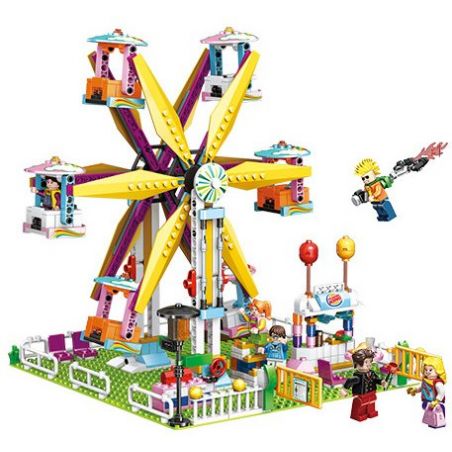 PanlosBrick 692009 Panlos Brick 692009 non  KHU VUI CHƠI bộ đồ chơi xếp lắp ráp ghép mô hình Paradise Thiên Đường 724 khối