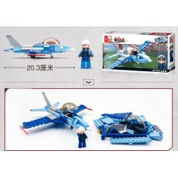 SLUBAN M38 non  MÁY BAY CHIẾN ĐẤU ( 6 TRONG 1) bộ đồ chơi xếp lắp ráp ghép mô hình Military Army Quân Sự Bộ Đội 728 khối