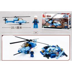 SLUBAN M38 non  MÁY BAY CHIẾN ĐẤU ( 6 TRONG 1) bộ đồ chơi xếp lắp ráp ghép mô hình Military Army Quân Sự Bộ Đội 728 khối