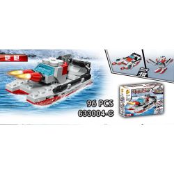 PanlosBrick 633004 T633004 Panlos Brick 633004 T633004 non  TÀU CHIẾN 8 TRONG 1 bộ đồ chơi xếp lắp ráp ghép mô hình Military Army MISSILE DESTROYER Quân Sự Bộ Đội 788 khối