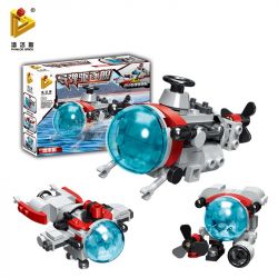 PanlosBrick 633004 T633004 Panlos Brick 633004 T633004 non  TÀU CHIẾN 8 TRONG 1 bộ đồ chơi xếp lắp ráp ghép mô hình Military Army MISSILE DESTROYER Quân Sự Bộ Đội 788 khối