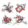 PanlosBrick 690001A 690001B 690001C 690001D Panlos Brick 690001A 690001B 690001C 690001D non  SPACECRAFT OTTMAN 4 TRONG 1 bộ đồ chơi xếp lắp ráp ghép mô hình Ultraman Vệ Binh Vũ Trụ Siêu Nhân Điện Quang 766 khối
