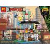 LELE 31099 non  THÀNH PHỐ NINJA bộ đồ chơi xếp lắp ráp ghép mô hình The  Ninjago Movie THE LELE NINJA MOVIE Ninja Lốc Xoáy 716 khối