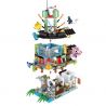 LELE 31099 non  THÀNH PHỐ NINJA bộ đồ chơi xếp lắp ráp ghép mô hình The  Ninjago Movie THE LELE NINJA MOVIE Ninja Lốc Xoáy 716 khối